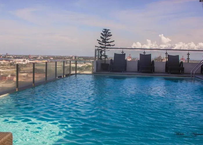 Aparthotel Mabolo Garden Flat A9 Rooftop Pool Shortwalk To Ayala Mall Cebu