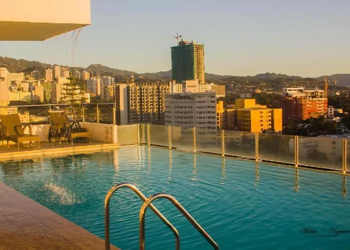 Mabolo Garden Flat A9 Rooftop Pool Shortwalk To Ayala Mall Aparthotel *
